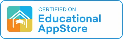 Certified on Educational App Store - Timily rated 5 out of 5