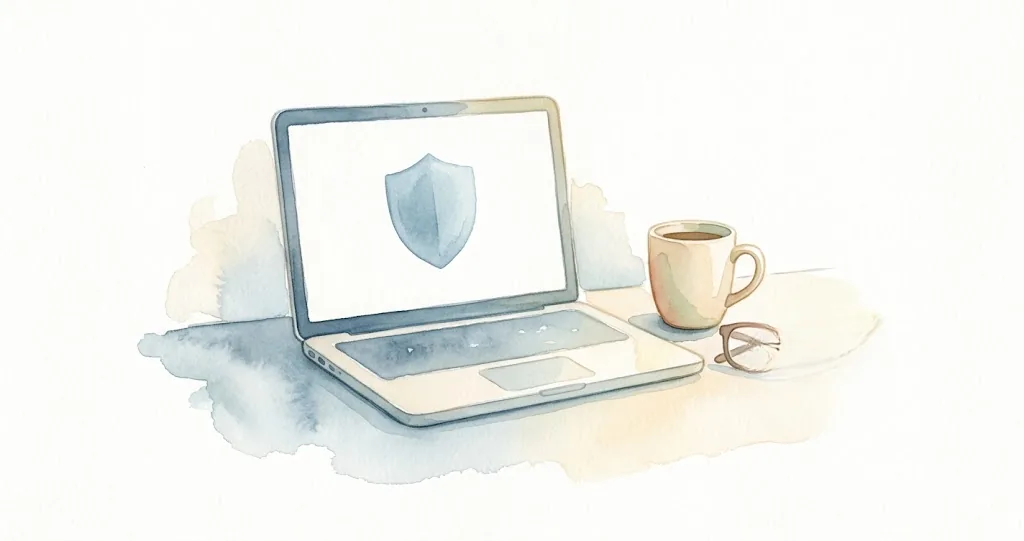 Laptop showing Norton Family dashboard with parental control settings - norton family review