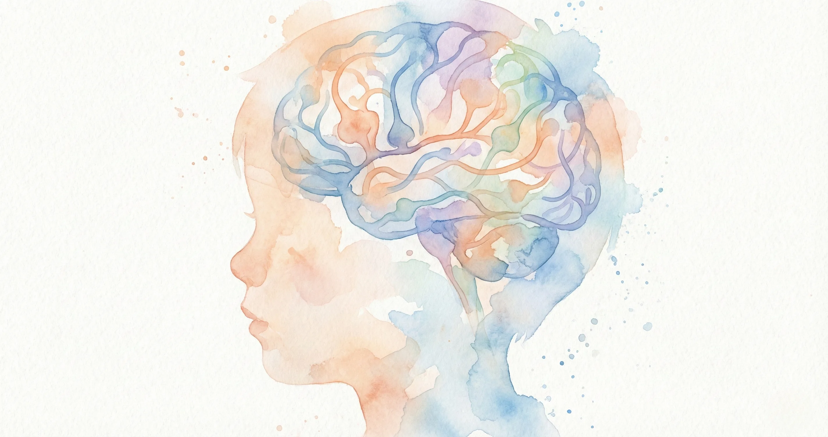 Child's silhouette against a glowing screen with brain imagery - screen time effects on kids brain