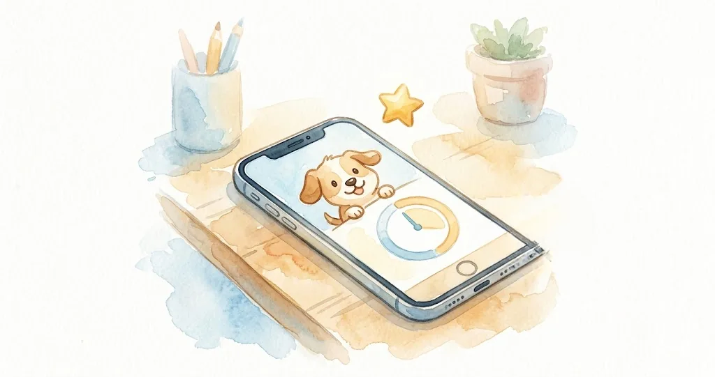 Timily app interface showing Focus Timer and Reward Shop on iPhone